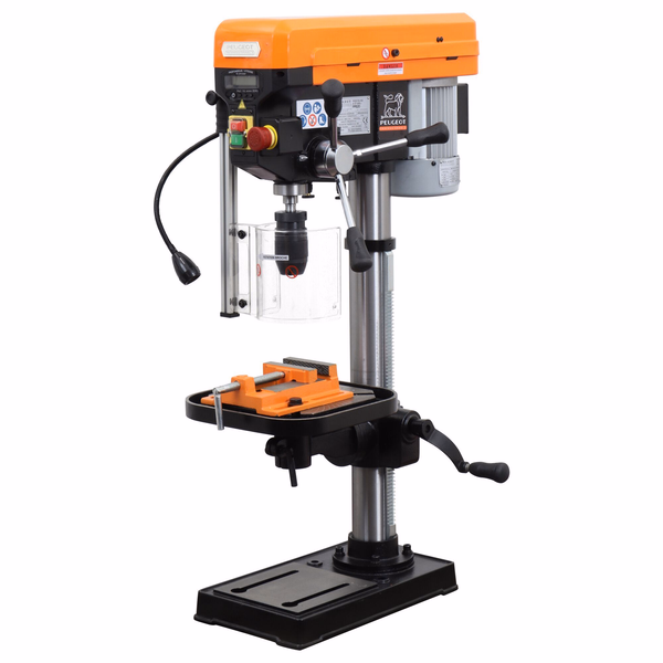Mobile bench drill, capacity 20 mm - 230V - 16 speeds - PPE20  - PEUGEOT OUTILS PROFESSIONNELS - metal stationary machines - Reference: PPM00400001 - Image principale - Professional Tool