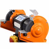 2 x 150 mm abrasive wheel grinder - PTMM150  - PEUGEOT OUTILS PROFESSIONNELS - metal stationary machines - Reference: PPM00100001 - Vue 4 - Professional Tool