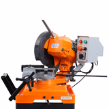 Tronzadora con fresa sobre base con hoja de 315 mm - 400 V trifásico -PTMFS315S  - PEUGEOT OUTILS PROFESSIONNELS - maquinas estacionarias para metal - Referencia: PPM00200003 - Vue 3 - Herramienta profesional