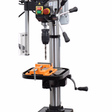 Taladro de banco móvil, capacidad 20 mm - 230 V - 16 velocidades - PPE20  - PEUGEOT OUTILS PROFESSIONNELS - maquinas estacionarias para metal - Referencia: PPM00400001 - Vue 4 - Herramienta profesional