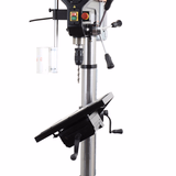 Taladradora de columna con capacidad de 30 mm, trifásica de 400 V, carrera del husillo de 120 mm, mesa y tornillo de banco pesados, PPSC30TE  - PEUGEOT OUTILS PROFESSIONNELS - maquinas estacionarias para metal - Referencia: PPM00400002 - Vue 5 - Herramienta profesional