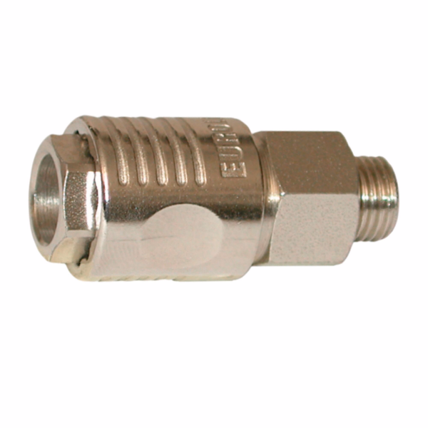 Threaded connector for compressor with 5.5 mm passage - Internal diameter 1/4M  - PEUGEOT OUTILS PROFESSIONNELS - piston compressors - Reference: PPA70130002 - Image principale - Professional Tool