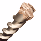 Broca para hormigón de 6 filos XPLR+6Tmax -SDSmax Ø: 52 / L: 540  - PEUGEOT OUTILS PROFESSIONNELS - herramientas para hormigon - Referencia: PPA005305405200 - Vue 3 - Herramienta profesional