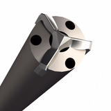 Foret 3 taillants avec aspiration des poussières intégrée - XPLR+APlus -SDS+ Clip SDS brochable Ø: 16 / L: 410  - PEUGEOT OUTILS PROFESSIONNELS - consommables béton - Référence: PPA006304101600 - Vue 2 - Outil professionnel