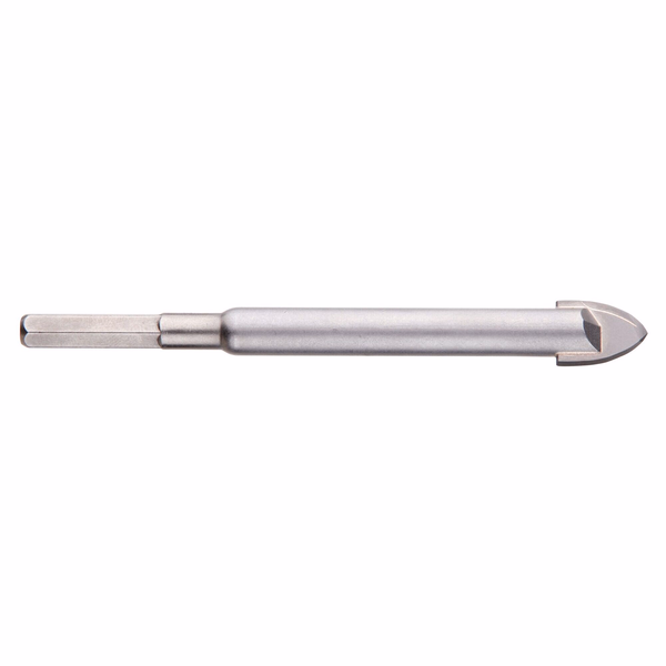 Special drill bit for fragile materials - Porcelain stoneware - XPLR+Gccyl Plastic sleeve Ø: 12 / L: 120  - PEUGEOT OUTILS PROFESSIONNELS - tools for concrete - Reference: PPA03441200 - Image principale - Professional Tool