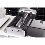 Raboteuse dégauchisseuse 4kW - 44 plaquettes carbure - 400V triphasé - capacité 410mm -PRD410HCT  - PEUGEOT OUTILS PROFESSIONNELS - machines stationnaires bois - Référence: PPM00600003 - Vue 5 - Outil professionnel