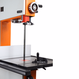 Sierra de cinta para madera - capacidad 480 mm - 2,8 kW - 230 V monofásica - PSR480  - PEUGEOT OUTILS PROFESSIONNELS - maquinas estacionarias para madera - Referencia: PPM00700003 - Vue 5 - Herramienta profesional